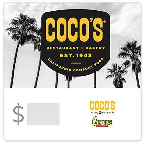 Coco's Bakery and Carrows Restaurants Gift Cards - Email Delivery