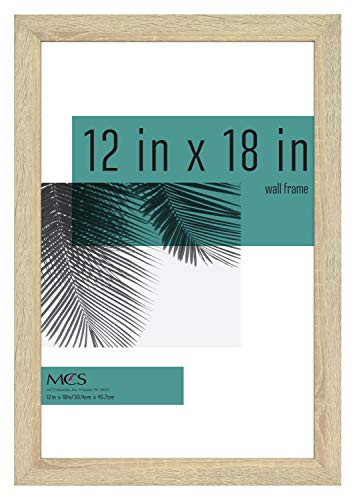 MCS Industries Studio Gallery Frames 12x18 in Natural Woodgrain