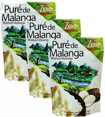 Malanga Puree. Pure de Malanga. Ready to make 4.4 oz. Pack of 3