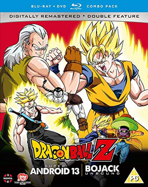 Dragon Ball Z Movie Collection Four- Super Android 13-Bojack Unbound - DVD-Blu-ray Combo Dragon Ball Z Movie Collection Four- Super Android 13-Bojack Unbound - DVD-Blu-ray Combo