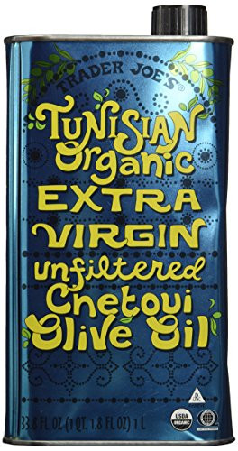 Trader Joe's Tunisian Organic Extra Virgin Unfiltered Chetoui Olive Oil