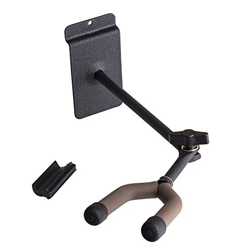 String Swing BCC03RL3B 3-Inch Slatwall Banjo Stand with Right or Left Facing Hanger - Black