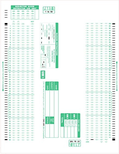 TEST-884E -100 Sheet Pack- 884 E Compatible Testing Forms