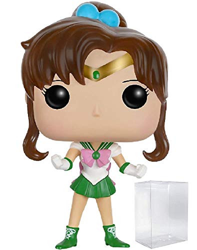 Funko Pop! Anime: Sailor Moon - Sailor Jupiter Vinyl Figure (Bundled with Pop BOX PROTECTOR CASE)
