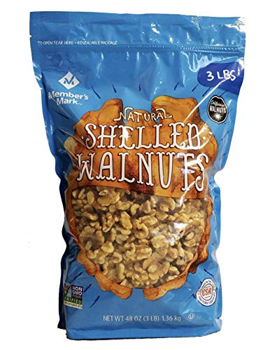 An Item Of Member's Mark Natural Shelled Walnuts -3 Lbs.- Pack Of 1 - Bulk Disc