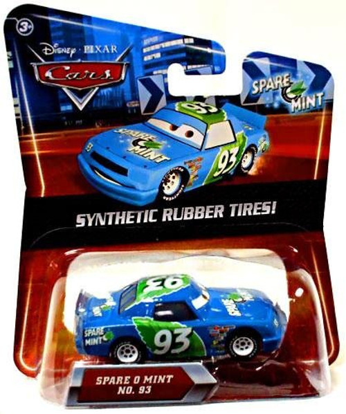 Disney Pixar Cars Exclusive Synthetic Rubber Tires Spare O Mint Die Cast Car No. 93 Disney Pixar Cars Exclusive Synthetic Rubber Tires Spare O Mint Die Cast Car No. 93