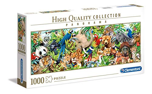 Clementoni 39517 HQC 1000pc Panorama Puzzle-Wildlife