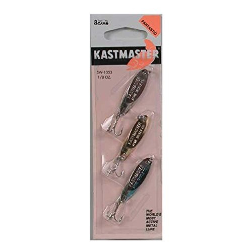 Acme Kastmaster Lure, Plain, 1/8-Ounce