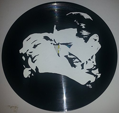 Hand painted Bela Lugosi Dracula vinyl record VERSION 2 Hand painted Bela Lugosi Dracula vinyl record VERSION 2