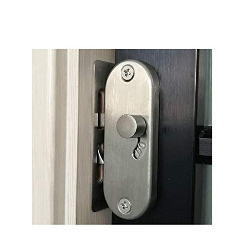 304 Stainless Steel Barn Sliding Door Lock Sliding Barn Door Lock and Latch Buckle Bolt Lock Cam Lock