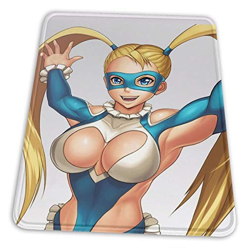 Rainbow Mika Graphic Electronic Sports Office Gaming Learning Rubber Non-Slip Mouse Pad
