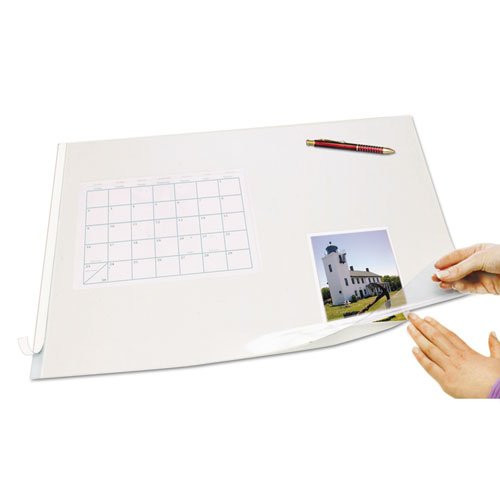 Second Sight Clear Plastic Hinged Desk Protector 21 x 17