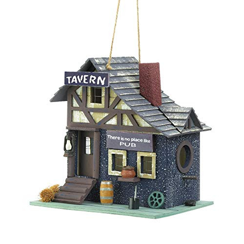 Songbird Valley Rustic Tavern Birdhouse 8.75x7x9
