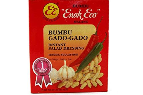 enak eco Bumbu Gado-gado -Salad Dressing- - 7oz -Pack of 2-