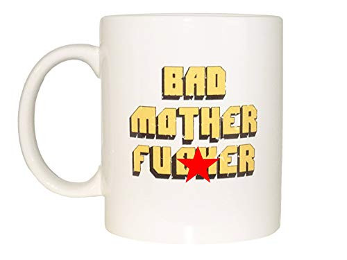 Bad mother fucker Mug, Coffee Cup Funny Mug tea Birthday Gift for Him Unique, pulp fiction