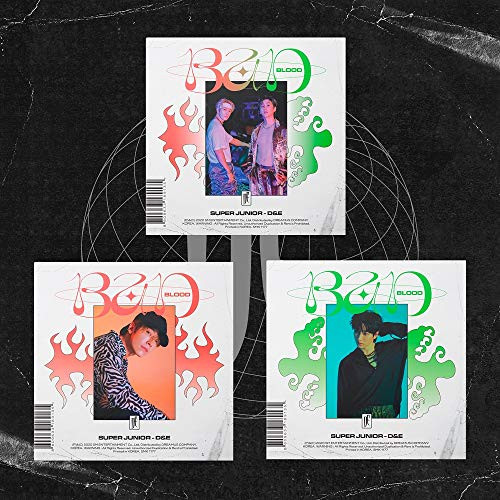 SM Ent. Super Junior D and E - Bad Blood -4th Mini- Album plusExtra Photocards Set -Balance ver.-