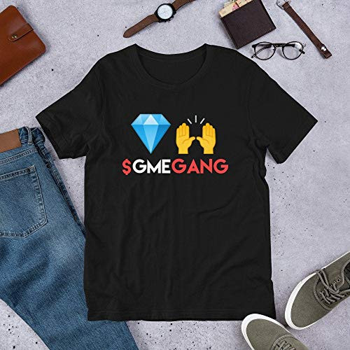 GME Gang Shirt GME Stonks Diamond Hands W.a.l.l.S.t.r.e.e.t.B.e.t.s Short Squeeze Shirt Stonks Gamestop Diamond Hands Shirt Wsb Investor T-Shirt Long Sleeve Sweatshirt Hoodie