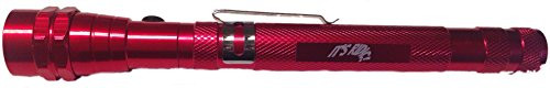 IT'S RIDIC! RED Extendable | Extendible Magnetic LED Flashlight Pickup Tool 3LED