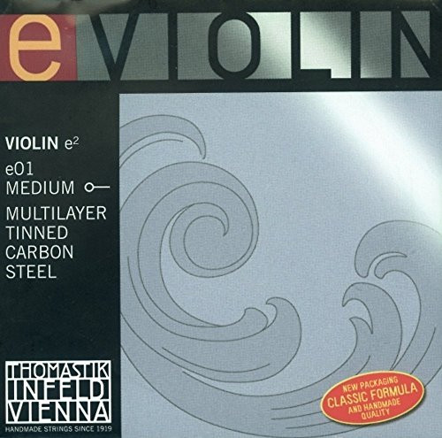 Thomastik-Infeld 49W Precision Violin Strings Single E String Weich 4-4 Size Tin-Plated Steel