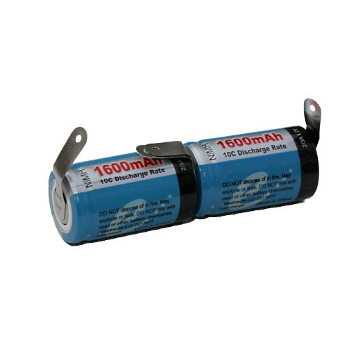 Replacement Battery compatible with Braun Oral-B Sonic Complete Toothbrush NiMH 1600 mAh by E Toothbrush Care