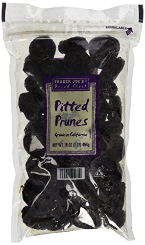 Trader Joe's Dried Fruit Pitted Prunes 3 Pack