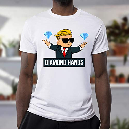 Funny Diamond Hands T-Shirt Diamond Hands Shirt W.a.l.l.s.t.r.e.e.t.b.e.t.s Shirt Reddit Shirts GME Stonks AMC WSB W.a.l.l.s.t.r.e.e.t.b.e.t.s Stonks T-Shirt Long Sleeve Sweatshirt Hoodie