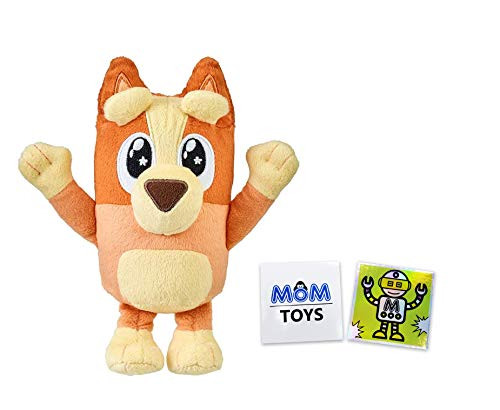 Bluey Friends Plush 7 Inch Bingo Starry Eyes Plush with 2 My Outlet Mall Stickers