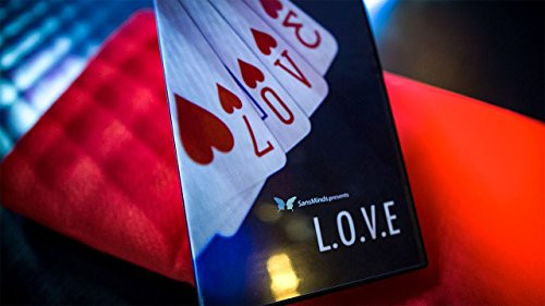 L.O.V.E -DVD and Gimmick- by SansMinds  DVD  Card Magic  Close Up