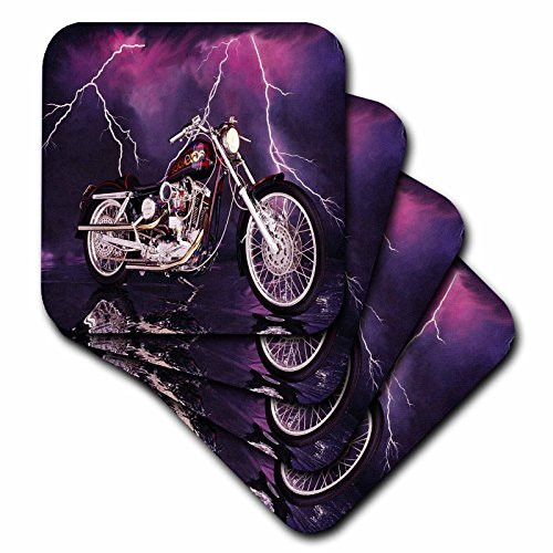 3dRose LLC cst_8332_1 Coaster Picturing Harley-Davidson Motorcycle 3dRose LLC cst_8332_1 Coaster Picturing Harley-Davidson Motorcycle
