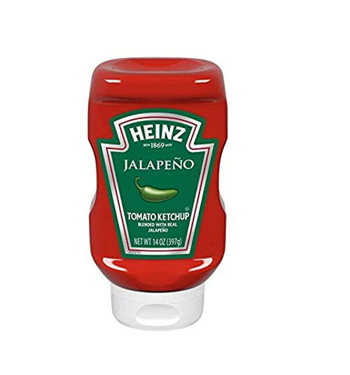 Heinz Ketchup with Jalapeno 14 oz. -Pack of 3-