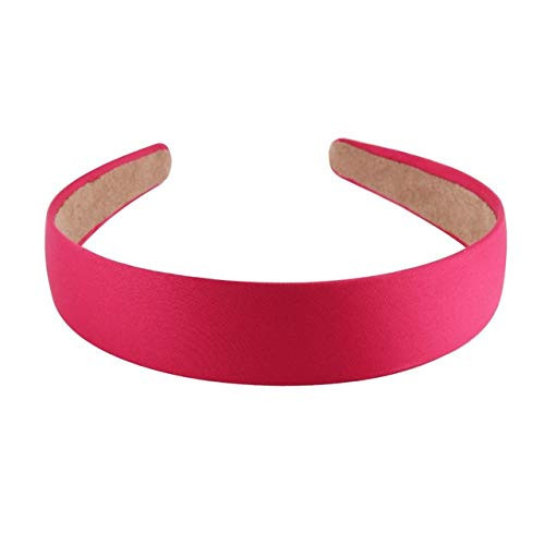 Girls Hair Accessories Satin Headband For Women 3Cm Plastic Padded Solid Bezel Hairbands Fashion Woman Head Band HoopK Girls Hair Accessories Satin Headband For Women 3Cm Plastic Padded Solid Bezel Hairbands Fashion Woman Head Band HoopK