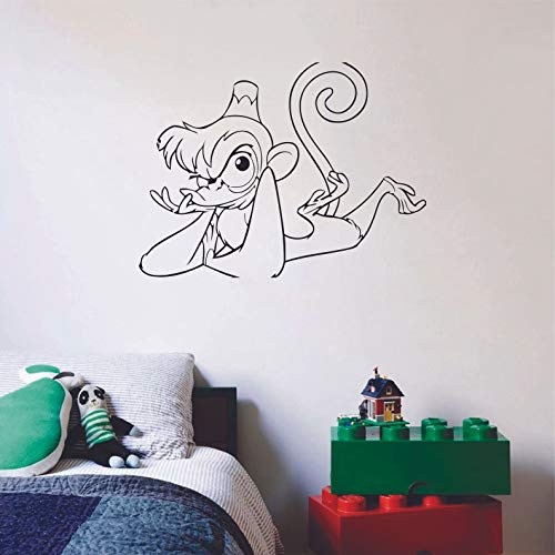 Abu Aladdin Monkey Children Cartoons Wall Sticker Vinyl Art Decal for Girls Boys Baby Kid Bedroom Nursery Daycare Kindergarten Cartoon Home Decor Stickers Wall Art Vinyl Decoration Size -18x20 Inch- Abu Aladdin Monkey Children Cartoons Wall Sticker Vinyl Art Decal for Girls Boys Baby Kid Bedroom Nursery Daycare Kindergarten Cartoon Home Decor Stickers Wall Art Vinyl Decoration Size -18x20 Inch-