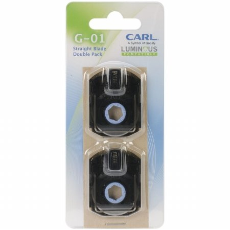 Carl Brands G01 Carl Professional Rotary Trimmer Replacement Blade-Straight- For RT-200N  and  RT-215N