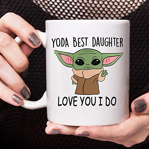 Yoda Best Daughter Mug Yoda Best Daughter Love You I Do Coffee Mug Funny Gift for Daughter Novelty Coffee Mug for Friends Family Ceramic 11oz 15oz White Yoda Best Daughter Mug Yoda Best Daughter Love You I Do Coffee Mug Funny Gift for Daughter Novelty Coffee Mug for Friends Family Ceramic 11oz 15oz White