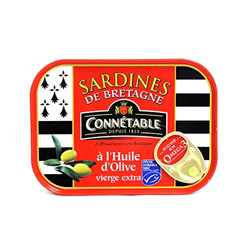 Connetable - Sardines De Bretagne á l'Huile d'Olive - 135g