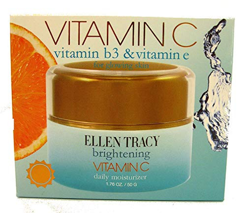Ellen Tracy Vitamin C Vitamin B3 and Vitamin E Daily Moisturizer 1.76 Oz -50 ML-