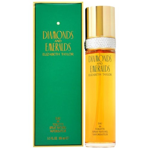 DIAMONDS  and  EMERALDS by Elizabeth Taylor for WOMEN- EDT SPRAY 3.3 OZ