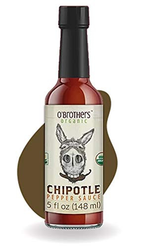 O BROTHERS Organic Chipotle Habanero Hot Sauce 5 OZ