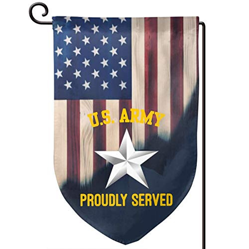 XIAYANGqi US Army O-7 Brigadier General O7 Bg General Officer Rank Garden Flag Home Flag Outdoor Flags Double Sided Flag