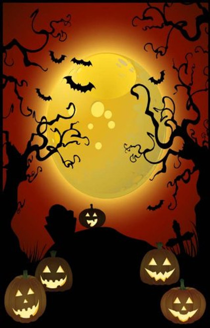 5 Jack O' Lanterns in a Cemetery - Etched Vinyl Stained Glass Film Static Cling Window Decal 5 Jack O' Lanterns in a Cemetery - Etched Vinyl Stained Glass Film Static Cling Window Decal