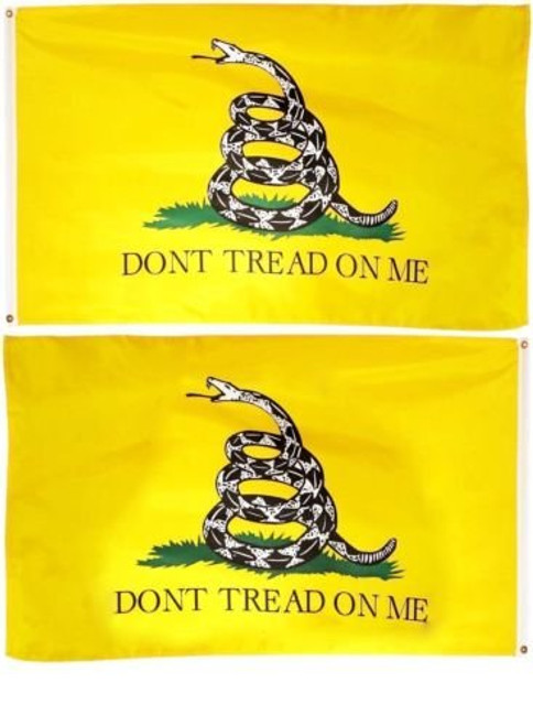 New - 12'' X 18'' 12x18 Embroidered Dont Tread on Me Gadsden Boat Flag Double Sided 210D by I.E.Y.online-store