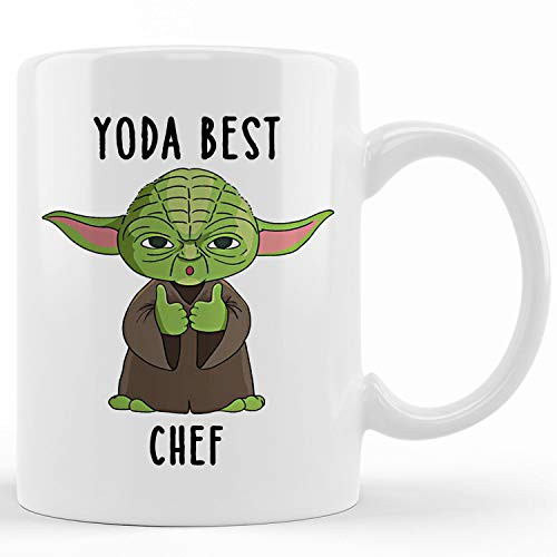Yoda Best Chef Mug Ceramic Novelty Coffee Mugs 11oz 15oz Mug For Birthday Christmas Thanksgiving Festival Yoda Best Chef Mug Ceramic Novelty Coffee Mugs 11oz 15oz Mug For Birthday Christmas Thanksgiving Festival