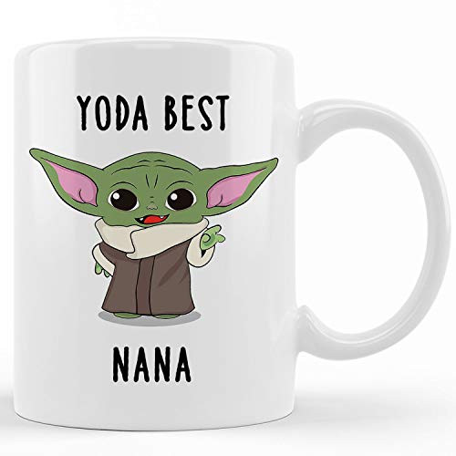 Yoda Best Nana Mug Ceramic Novelty Coffee Mugs 11oz 15oz Mug For Birthday Christmas Thanksgiving Festival Yoda Best Nana Mug Ceramic Novelty Coffee Mugs 11oz 15oz Mug For Birthday Christmas Thanksgiving Festival