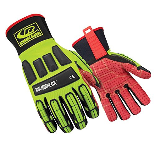 Ringers R-267 Roughneck Heavy Duty Work Gloves Impact-Resistant Gloves Medium