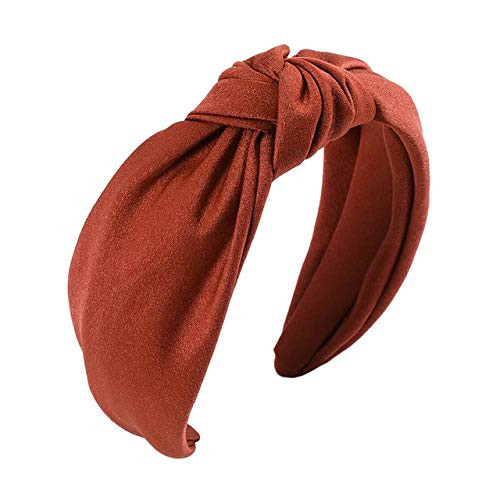 Satin Solid Headbands Knotted Wide Size Hairbands Bezel Turban Elegant Women Girls Hair Accessories Hoop14 Satin Solid Headbands Knotted Wide Size Hairbands Bezel Turban Elegant Women Girls Hair Accessories Hoop14