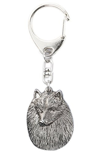 German Spitz Made in U.K Artistic Style Dog Key Ring Collection