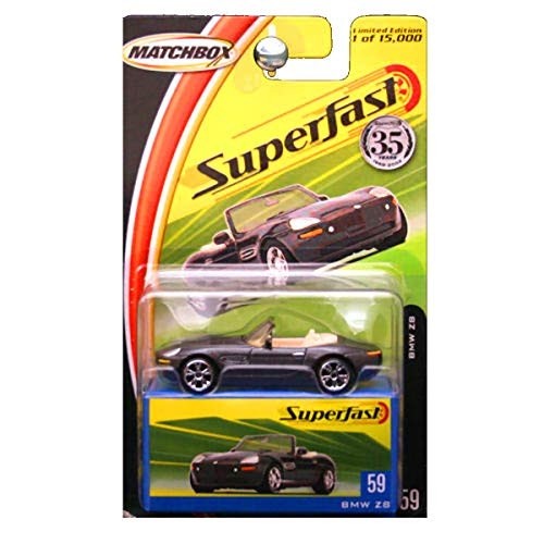 Matchbox 2004 Superfast 35th Anniversary Bimmer B M W Z8 Charcoal Grey 59