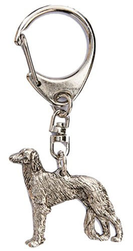 Saluki Made in U.K Artistic Style Dog Key Ring Collection