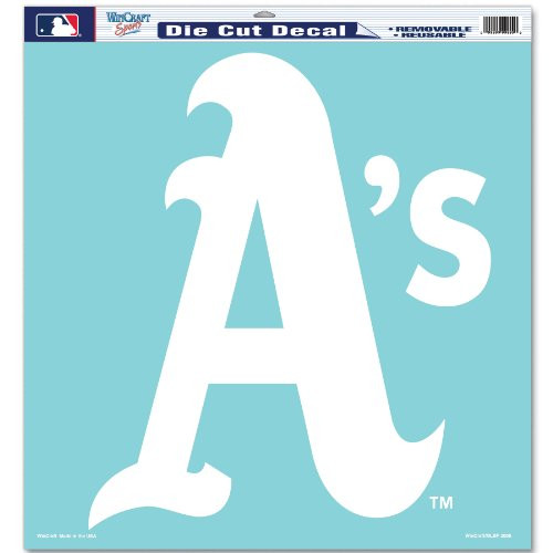 MLB Oakland Athletics 18-by-18 inch Diecut Decal