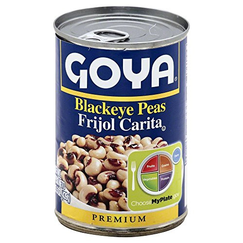 Goya Premium Blackeye Peas 15.5 oz -Pack of 12-